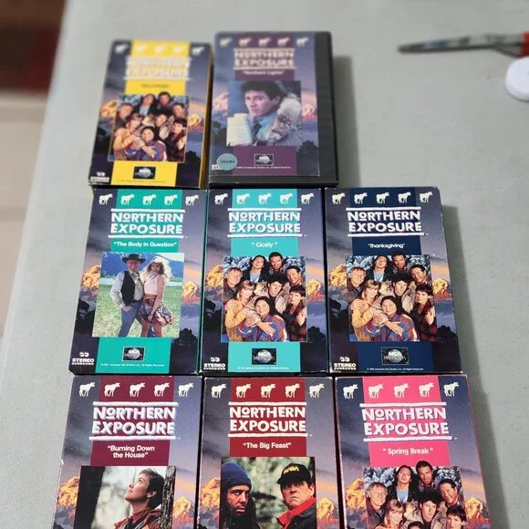 VHS Shows "Northern Exposure." 8 VHS Shows in all. - Picture 2 of 10